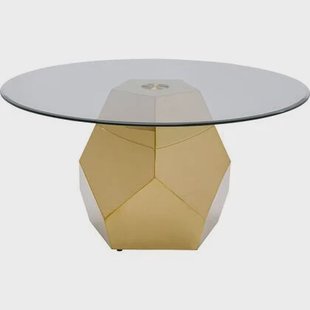 Kare Design Ricchezza salontafel - goud - Ø90cm