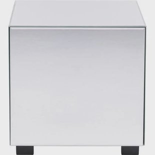 Kare Design Luxury Bijzettafel - zilver - lade - 45x45cm