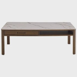 Giga Living - Salontafel Wilven Keramiek Cream Talvera 130cm Giga Living - Salontafel Wilven Keramiek Cream Talvera 130cm