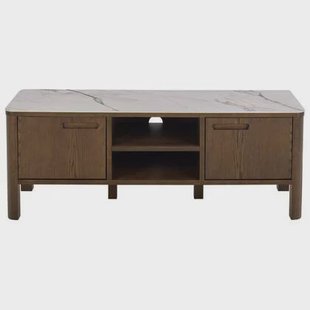 Giga Living - Tv-Meubel - Beige|Walnoot - 120x40x45cm - Wilven