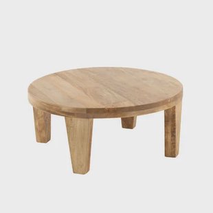 J-Line salontafel Rond - hout - naturel