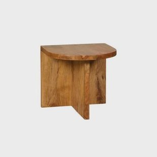 Bijzettafel Rodez - Hout - Mango|Hout - Naturel - Hout