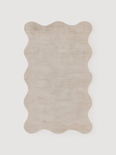 Handgeweven vloerkleed Wavy