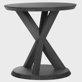 ClassiCon Volkshaus bijzettafel eiken, Black