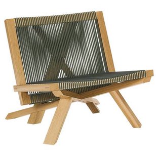 ClassiCon Volkshaus fauteuil eiken, Forest Green