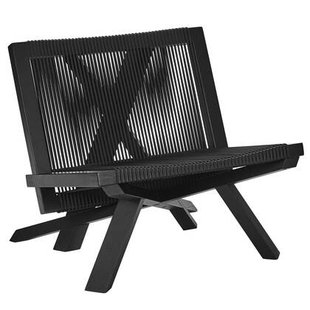 ClassiCon Volkshaus fauteuil eiken, Black