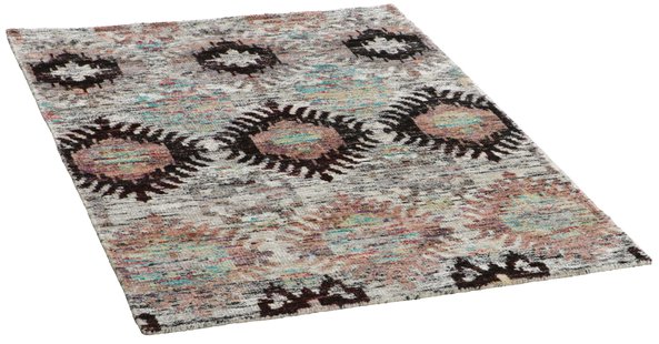 Rezas - Sari Silk - TX 3425, Snow Multi (Beige) - 140x200