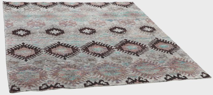 Rezas - Sari Silk - TX 3425, Snow Multi (Beige) - 250x300