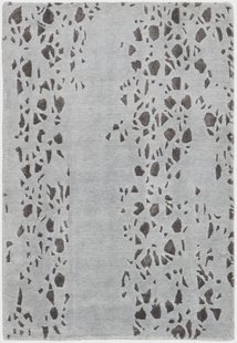 Rezas - Senses - Droplets, Silver (Black) - 60x90