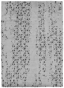 Rezas - Senses - Droplets, Silver (Beige) - 170x240