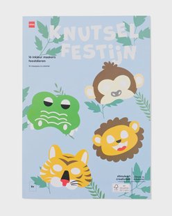 HEMA Inkleur maskers feestdieren - 16 stuks
