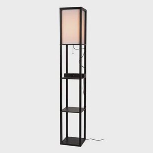 Lucide MENNO Vloerlamp - Zwart