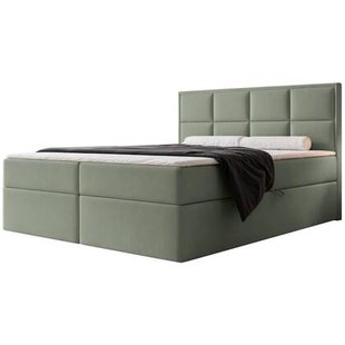 NADUVI Collection Boxspring Antonia velvet met opbergvak 160x200