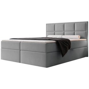 NADUVI Collection Boxspring Antonia velvet met opbergvak 160x200