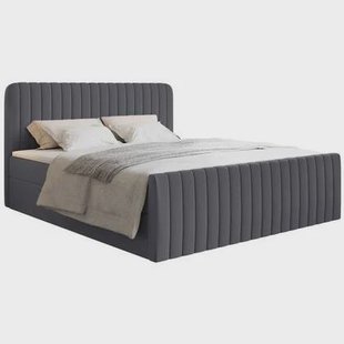NADUVI Collection Boxspring Adrien chenille met opbergvak 200x200