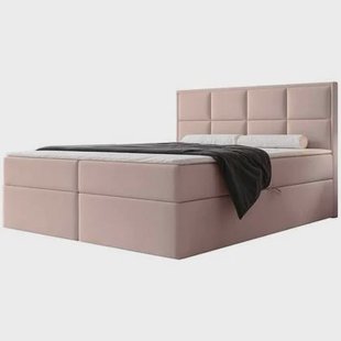 NADUVI Collection Boxspring Antonia velvet met opbergvak 160x200
