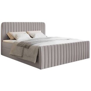 NADUVI Collection Boxspring Adrien chenille met opbergvak 160x200