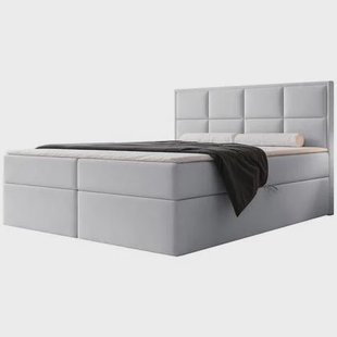 NADUVI Collection Boxspring Antonia velvet met opbergvak 180x200