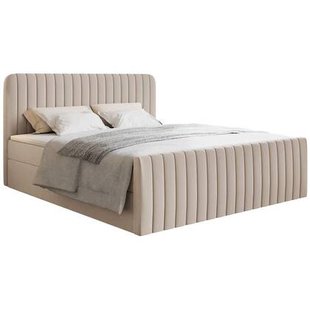 NADUVI Collection Boxspring Adrien chenille met opbergvak 200x200