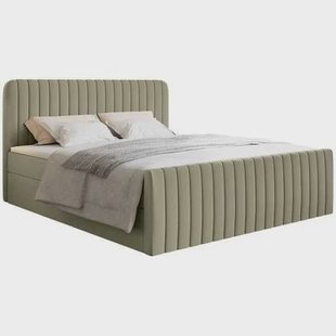 NADUVI Collection Boxspring Adrien chenille met opbergvak 200x200