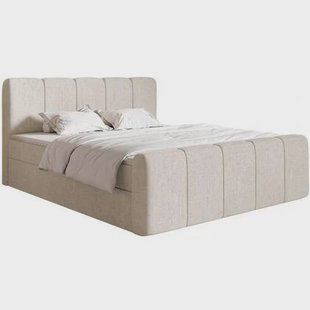 NADUVI Collection Boxspring Chloe 180x200 chenille met opbergruimte