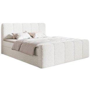 NADUVI Collection Boxspring Chloe 180x200 bouclé met opbergruimte