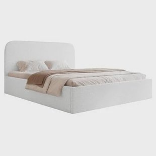 NADUVI Collection Bedframe Fia 140x200 bouclé met opbergvak