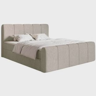 NADUVI Collection Boxspring Chloe 200x200 chenille met opbergruimte