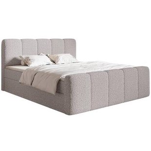 NADUVI Collection Boxspring Chloe 180x200 bouclé met opbergruimte