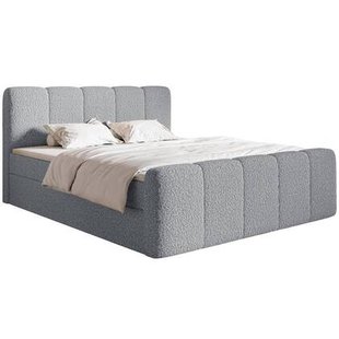 NADUVI Collection Boxspring Chloe 180x200 bouclé met opbergruimte