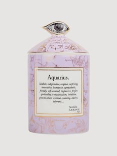 Handgemaakte geurkaars Aquarius (wierook &amp; patchoeli)