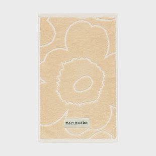 Marimekko Piirto Unikko gastenhanddoek 30x50 cm Beige