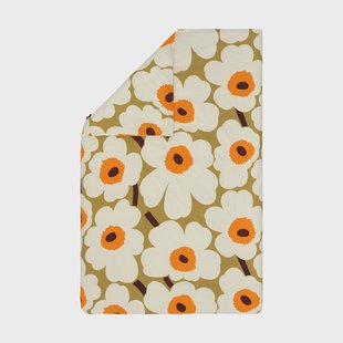 Marimekko Unikko dekbedovertrek 150x210 cm Beige