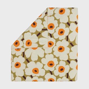 Marimekko Unikko dekbedovertrek 220x240 cm Beige