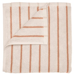 Blomus Arto Handdoek 50x100 Moonbeam/Amber Brown