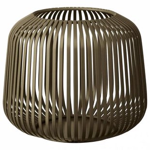 Blomus Lito Windlicht Small Burned Metal