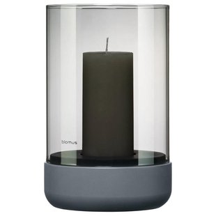 Blomus Calma Waxinelichthouder M Steel Gray