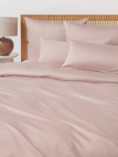 Katoensatijnen dekbedovertrek Comfort