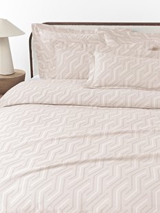 Jacquard dekbedovertrek Aisha