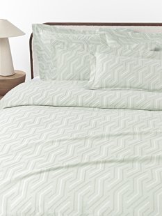 Jacquard dekbedovertrek Aisha