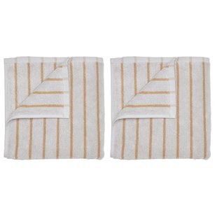 Blomus Arto Gastendoek 30x50 Set Van 2 Micro Chip/Tan