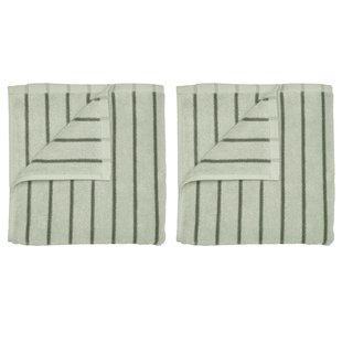 Blomus Arto Gastendoek 30x50 Set Van 2 Desert Sage/Agave Green