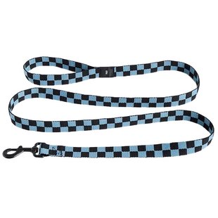 Hay Dogs Hondenriem Flat Check M/L Blue/Black