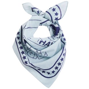 Hay Dogs Hondensjaal 55x55 Light Blue