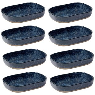 Serax La Nouvelle Table By Merci Schaaltje 10,5x14,5 Set Van 8 Blue/Grey