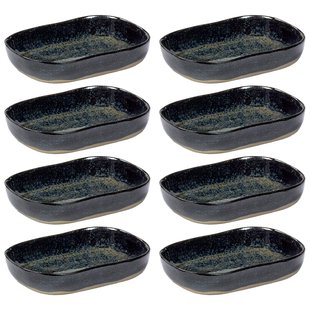 Serax La Nouvelle Table By Merci Schaaltje 10,5x14,5 Set Van 8 Dark Blue