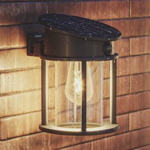 Philips LED buiten wandlamp Geri UE Sensor, rond, IP44