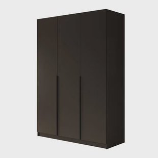 Meubella - Kledingkast Sabre - Zwart - 150 cm