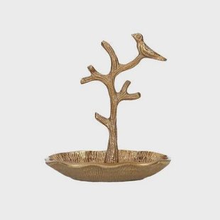 Sissy-Boy Goudkleurige sieradenhouder boom (klein)