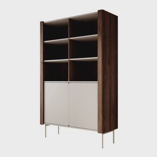Meubella - Vitrinekast Lux - Beige - 105 cm Meubella - Vitrinekast Lux - Beige - 105 cm